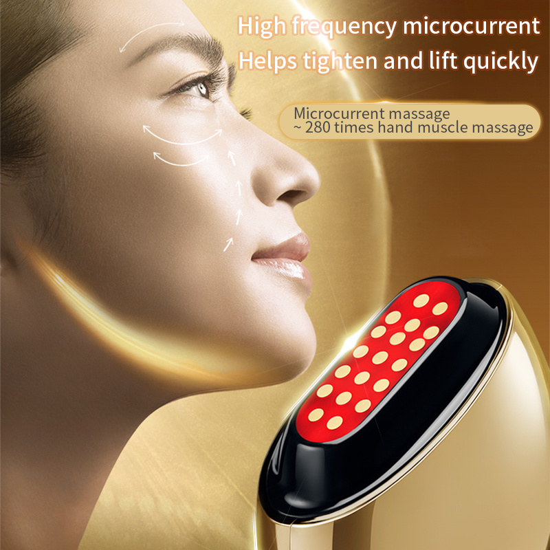 Wrinkle Removal Gold Dot Matrix Beauty Instrument Face Lifting Device Collagen Facial Skin Tightening Tool