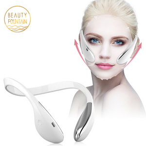 Korea Oem Microcurrent Massage Pure Facial Lift Device Skin Tightening Machine V Shape Face Lifting At Home