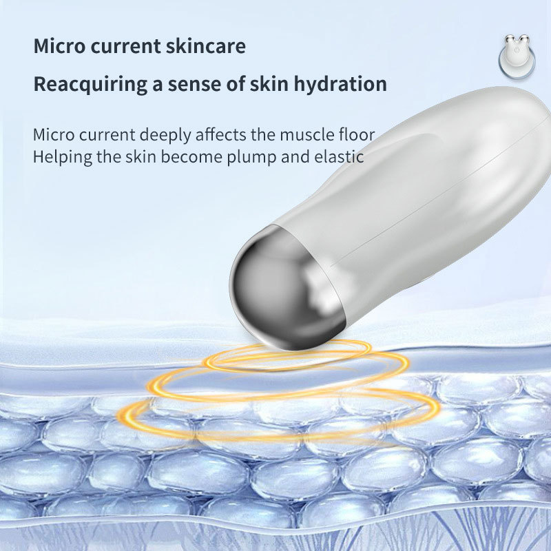 Mini Home Use Beauty Equipment Double Chin Remover Face Microcurrent Facial Toning Beauty Device Facial Lifting Ems Face Massage