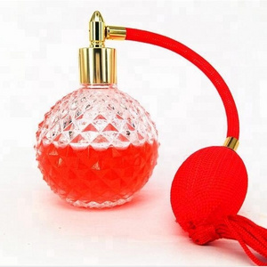 100ml pineapple shape powder perfume container bulb atomizer bottle perfume bottle