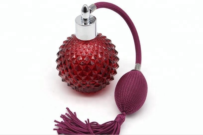 100ml pineapple shape powder perfume container bulb atomizer bottle perfume bottle