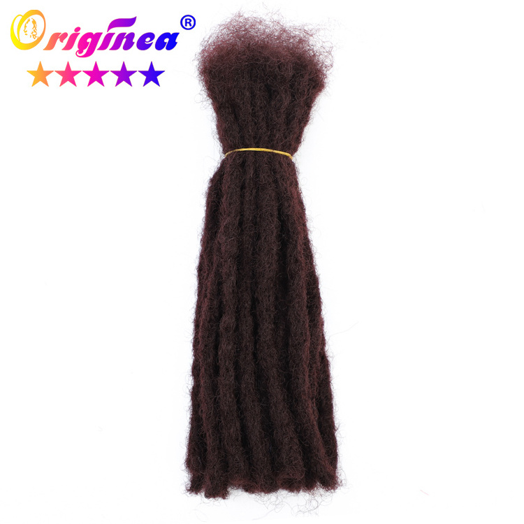 Cheap price single ended synthetic 20 inch dreadlocks hair making machine