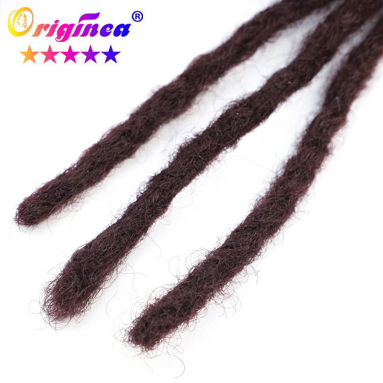 Cheap price single ended synthetic 20 inch dreadlocks hair making machine