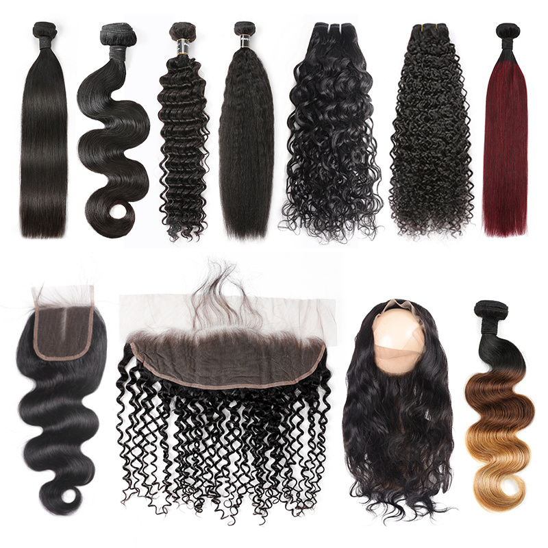 Wholesale Price Free Sample Hair Bundles, 100% Unprocessed Brazilian Human Hair Extensions for Women