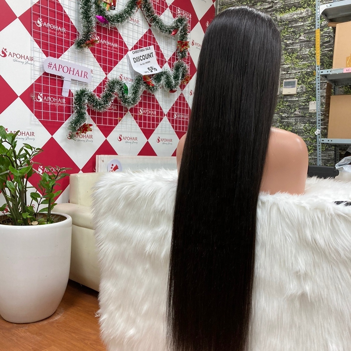 Frontal wigs human hair 34 INCH WIGS APO Lace Front Wigs CUTICLE ALIGNED VIETNAMESE HAIR STRAIGHT WAVY CURLY