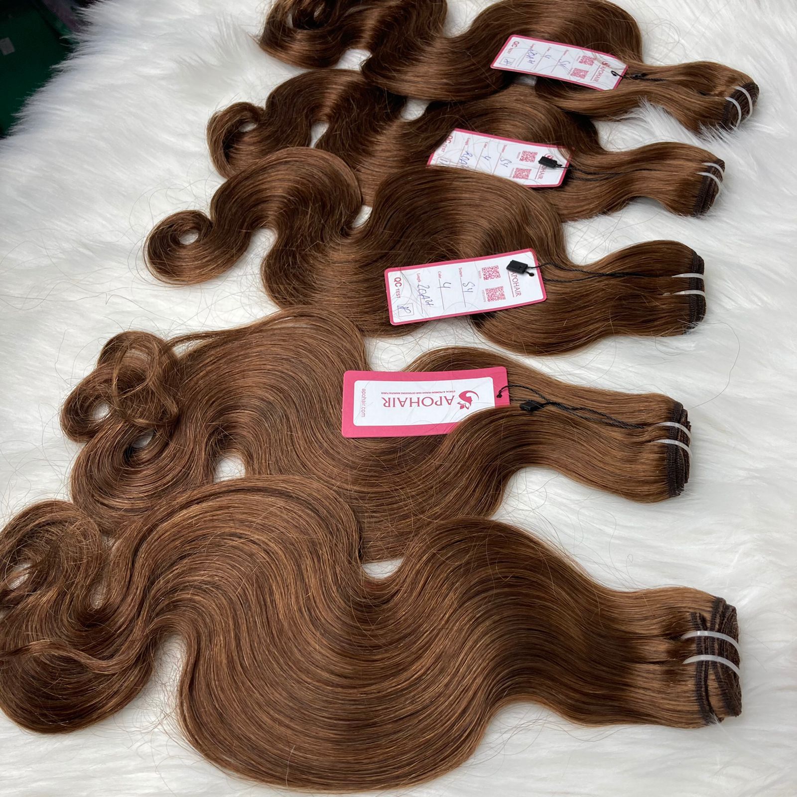 Factory Price Dark Brown Machine Weft Hair 20 Inch Human Hair Extensions Water Wavy Hair Weft Sewing Machine