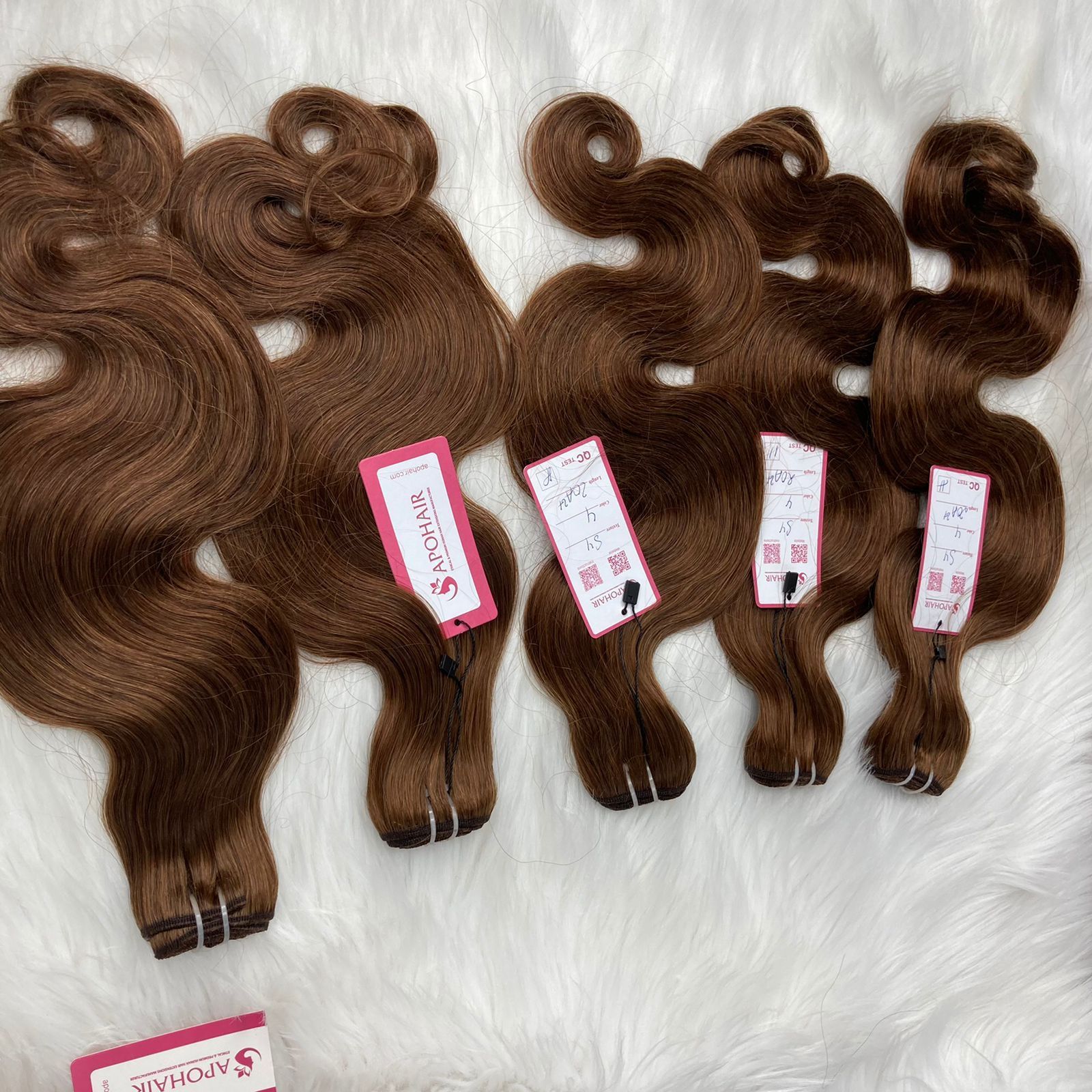 Factory Price Dark Brown Machine Weft Hair 20 Inch Human Hair Extensions Water Wavy Hair Weft Sewing Machine