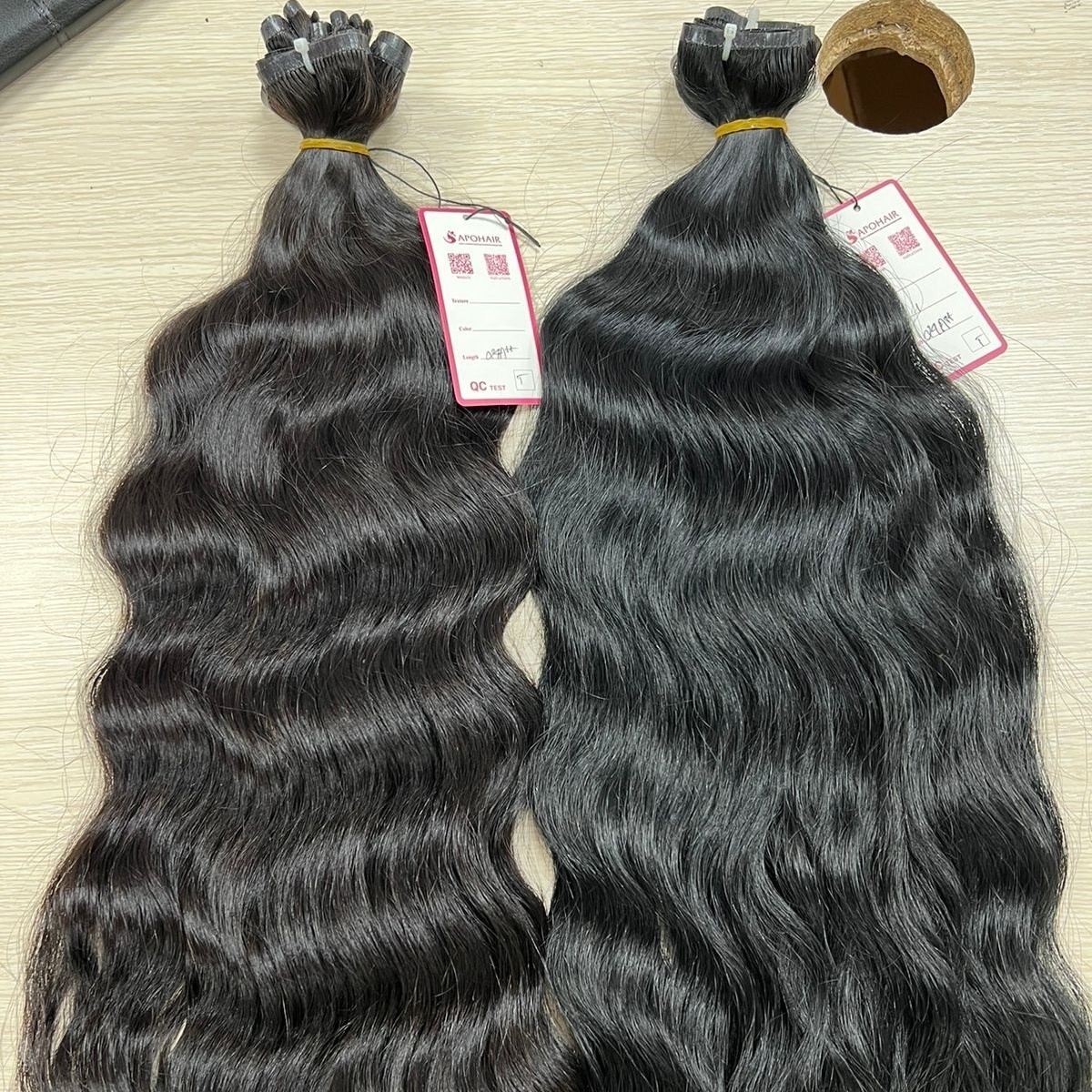 Raw Vietnamese Burmese Hair Unprocessed Virgin Natural Straight Wavy Hair Vendors Vietnamese Cuticle Aligned Raw Human Hair Soft