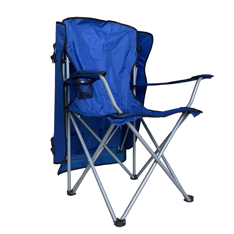 Custom Outdoor Portable Metal Folding Canopy Picnic Camping Fishing Beach Chair With Shade