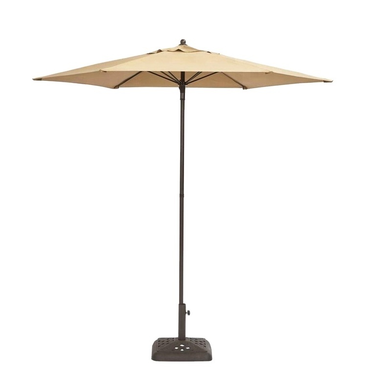 Outdoor Parasol & Base Restaurant Balinese Parasol Patio Umbrella for Garden Table Cheap China Factory Wholesale Big Size