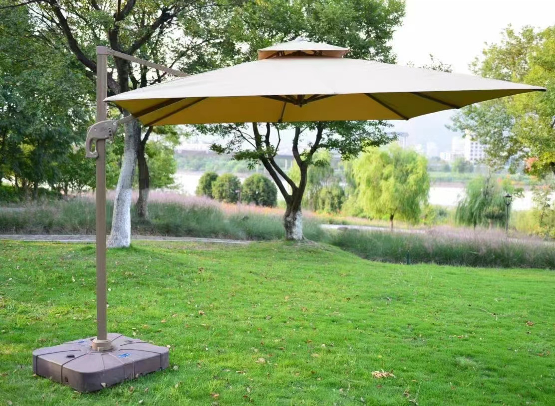 beach umbrella outdoor solar powered led patio umbrella roman umbrella