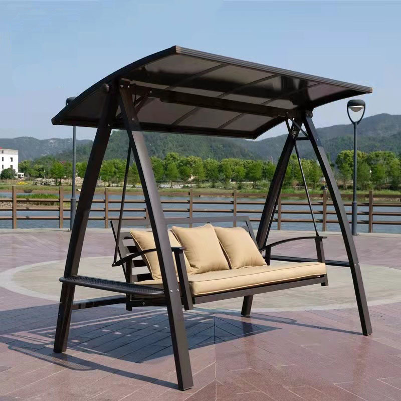 Hot Selling Patio Garden Swing Chair Hanging Lounge Chair Outdoor 3 seater Adult Swing Chair