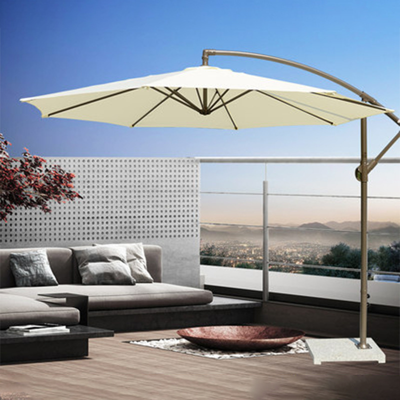 Wholesale Hot Sale Patio Furniture Outdoor Umbrella Garden Cantilever Banana Hanging Umbrella Modern Beach Umbrella 3m