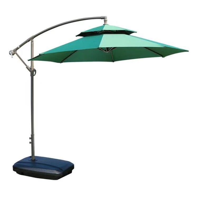 Sun shade outdoor courtyard open air stall garden Roman balcony table chair umbrella