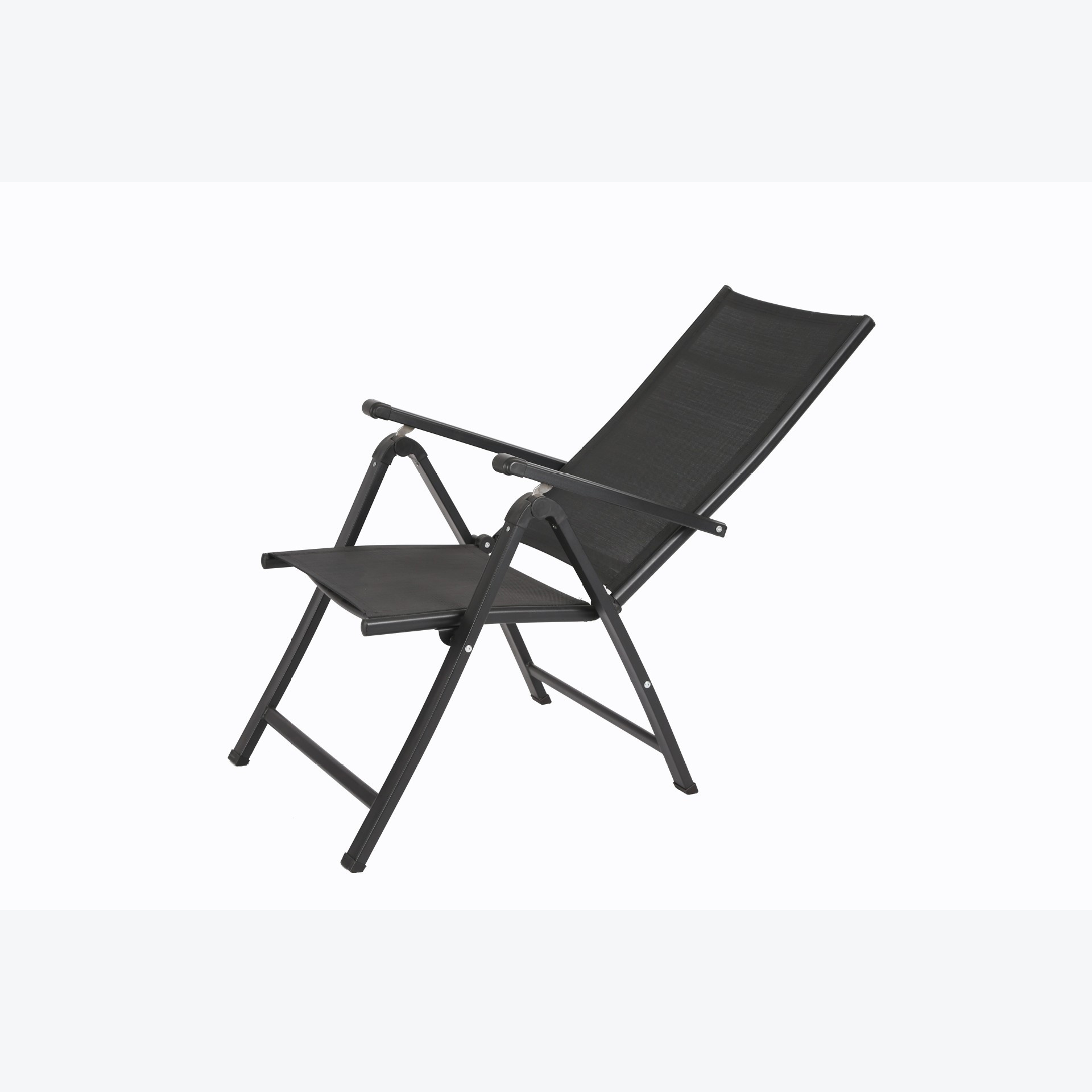 Garden Furniture High Back Teslin Outdoor Patio Chairs Metal Dinning Steel Chair Outdoor Folding Camping Chair