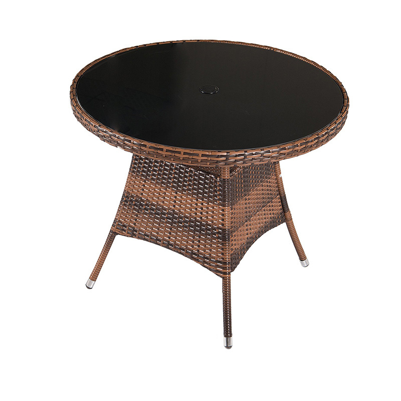 Garden used tables and chairs for restaurant PE Wicker/rattan Outdoor Pool Furniture