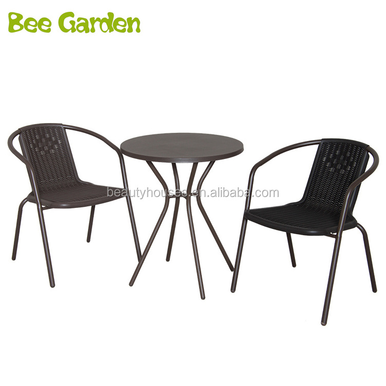 Bistro Sets Metal Patio Chair Set Furniture Cast Antique Outdoor Aluminum Garden Patio Table and Chair Set