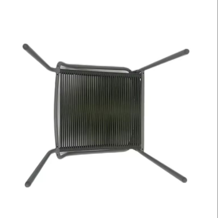 The factory sells newly designed outdoor leisure garden furniture with armrests and aluminum rattan chairs