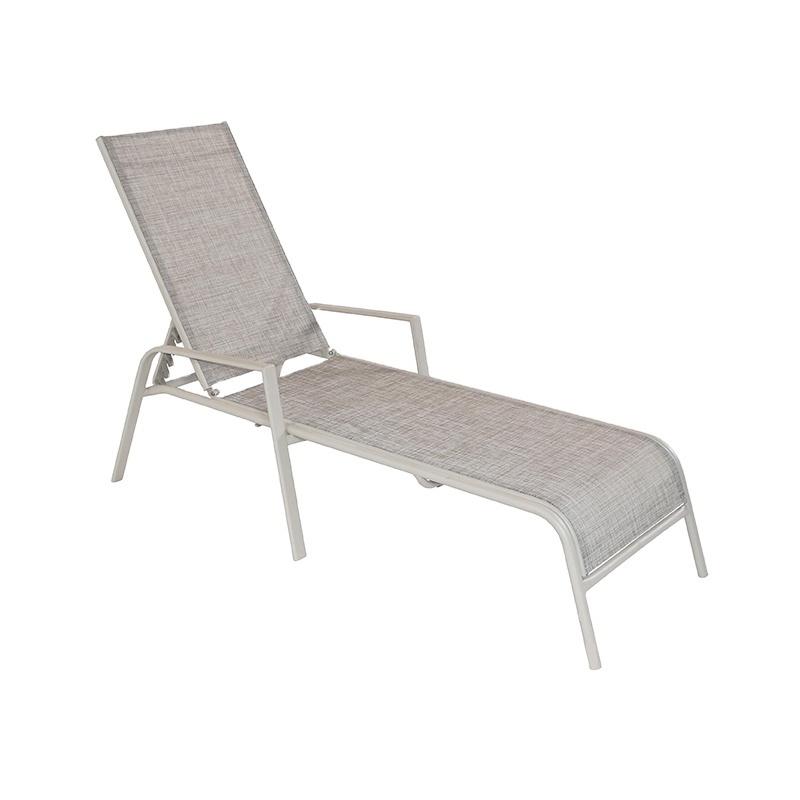 Outdoor Furniture Beach Adjustable Daybed Lounge Chair Antique Contemporary Sun Beds Outdoor Furniture Steel Frame 2 Years