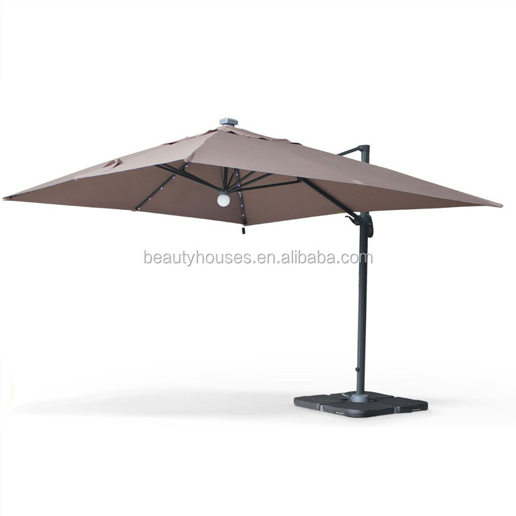 Outdoor sunshade umbrella Outdoor stall square large sun home table and chair courtyard terrace Roman umbrella