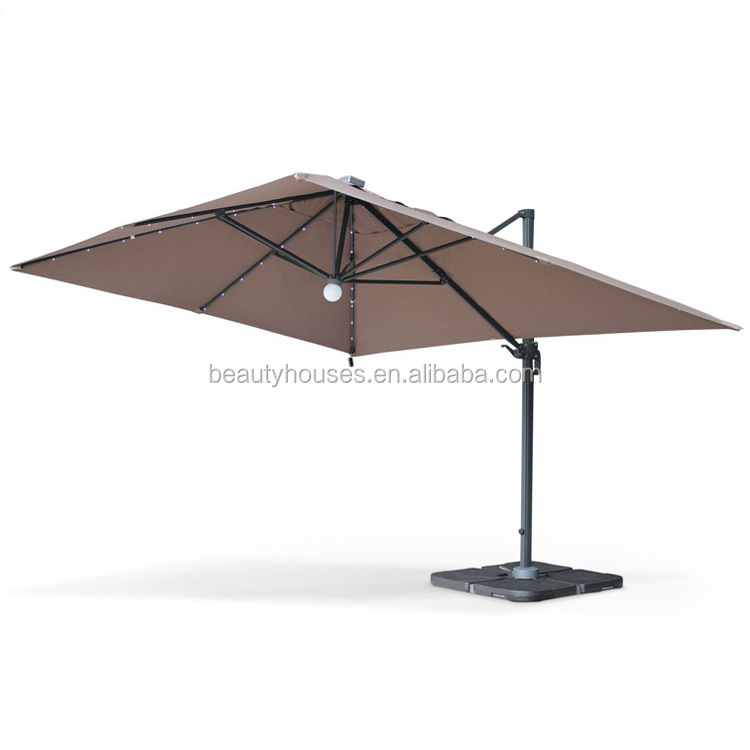 Outdoor sunshade umbrella Outdoor stall square large sun home table and chair courtyard terrace Roman umbrella