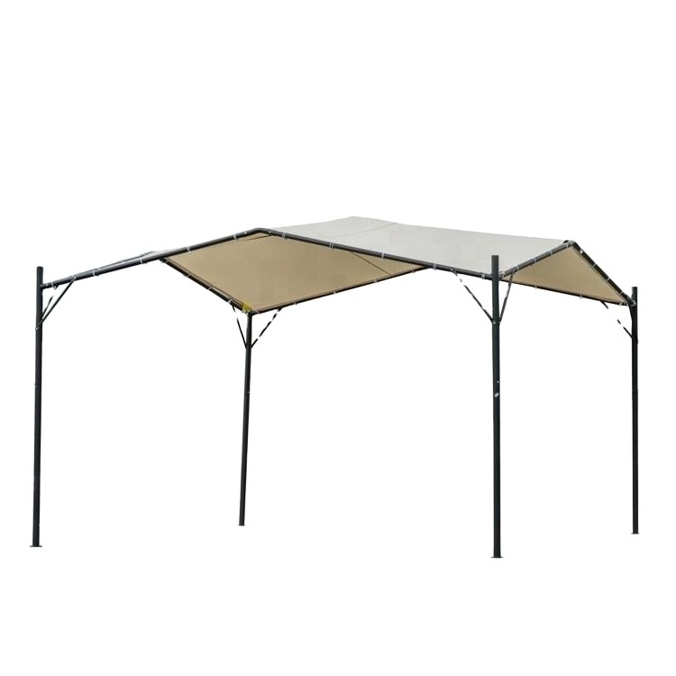 10 x 10 Outdoor Garden Steel Butterfly Sun Shade Gazebo Canopy Cover