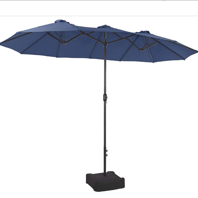 Factory Outdoor Furniture Big Size Outdoor Restaurant LED Parasol Umbrellas Cover Garden Patio Umbrellas For Restaurant