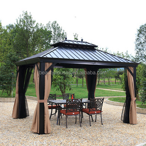 Top quality wholesale metal top garden tents gazebo