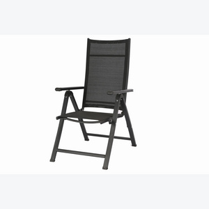 Garden Furniture High Back Teslin Outdoor Patio Chairs Metal Dinning Steel Chair Outdoor Folding Camping Chair