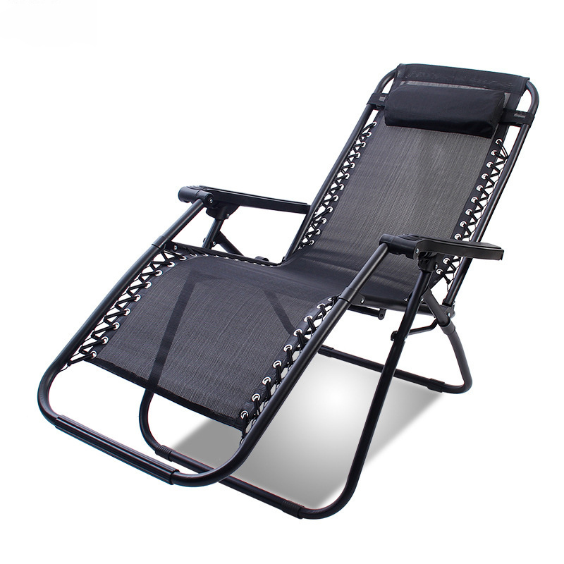 Factory Hot Sale Outdoor Sun Lounger Beach Lounger Chairs Garden Pool Folding Lazy Patio Rocking Chair