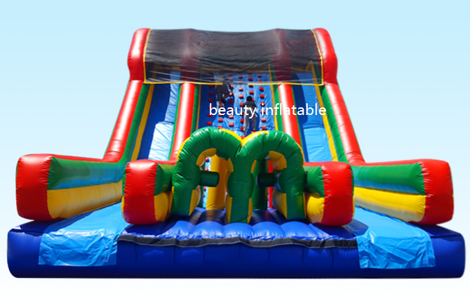 High quality Commercial  PVC large  inflatable dry slide cheap Tobogan inflable for kids