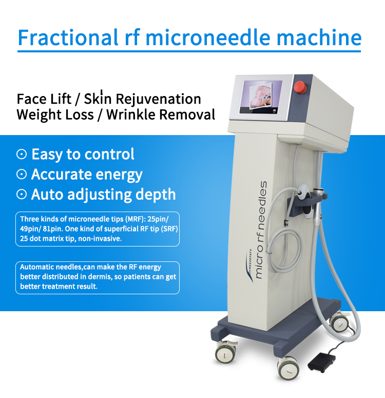 Radiofrequency Micro Needle with Rf / Skin Tightening Microneedle Fractional Rf Machine Ce Standing Rf Morpheus 8 Machine CN;SHN