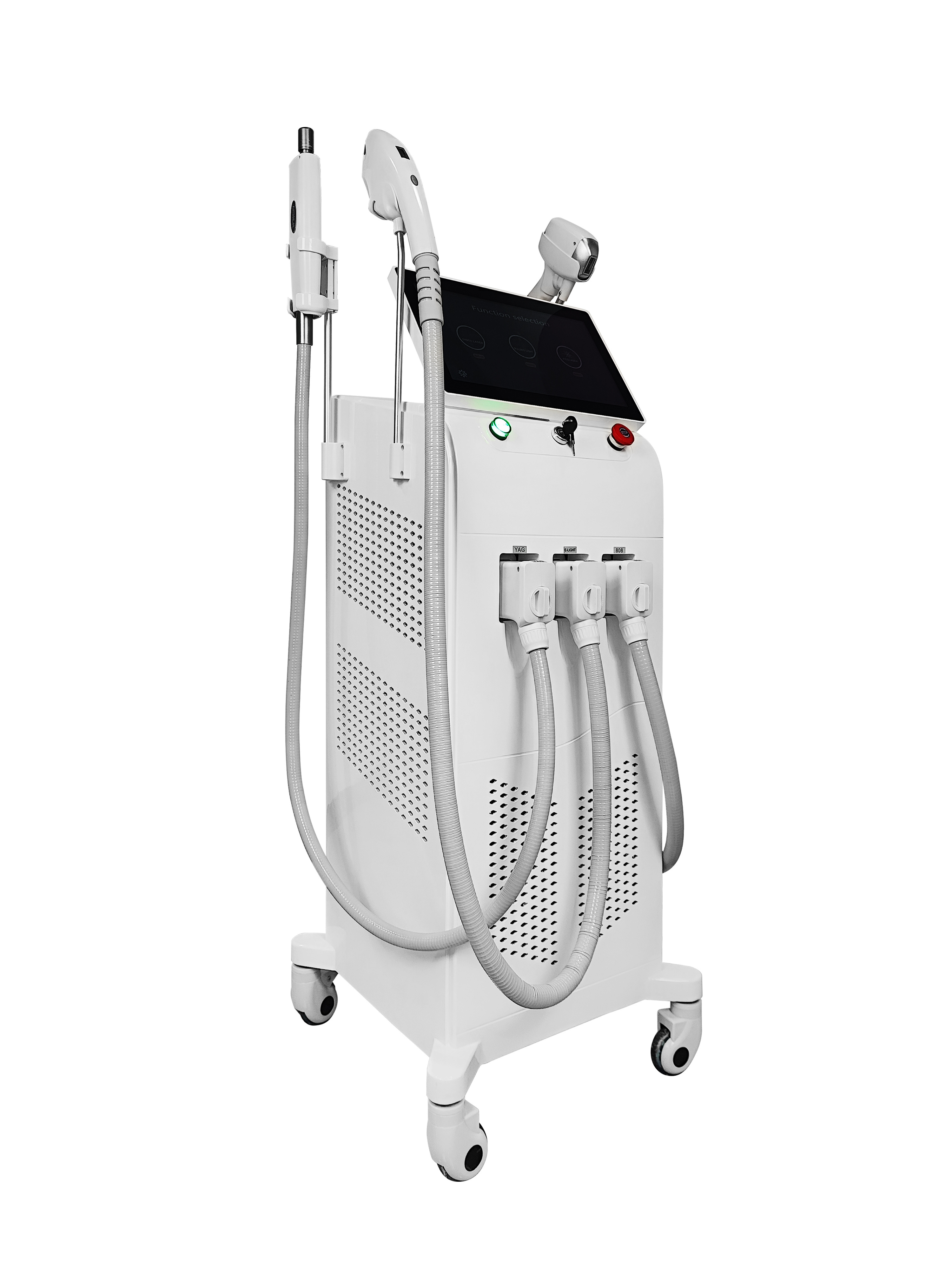 New 3 In 1 Ce Approved Multifunction Hair Removal Machine Alexandrite 808 Diode Laser+Nd Yag +IPL  Price