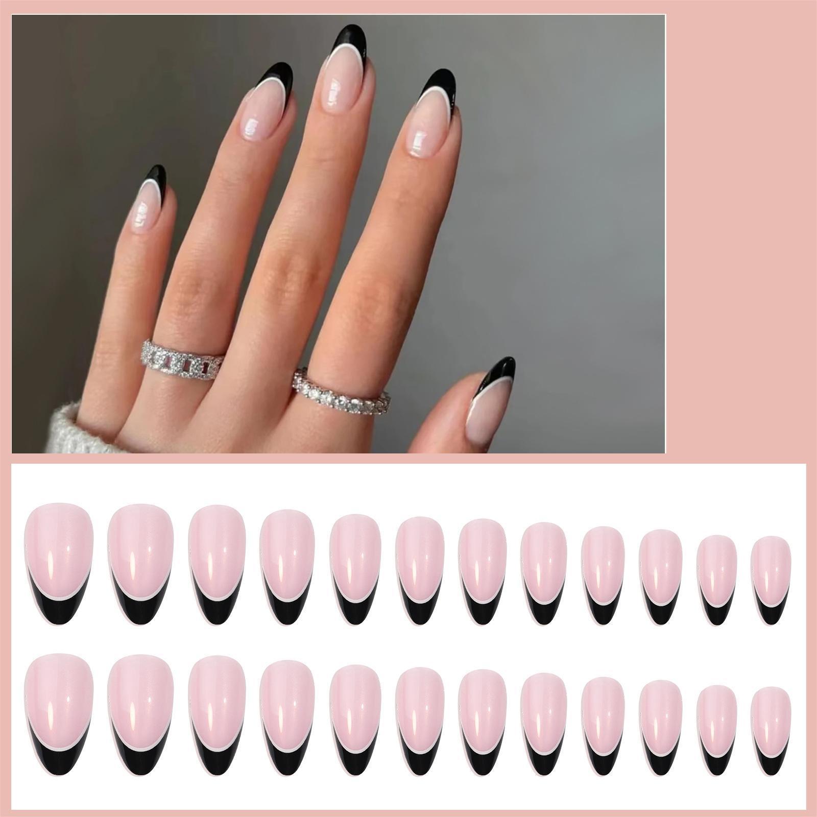 Hot Selling OEM/ODM New Design Wholesale Rhinestone Artificial Fingernails Luxury Press On Nails For Girls