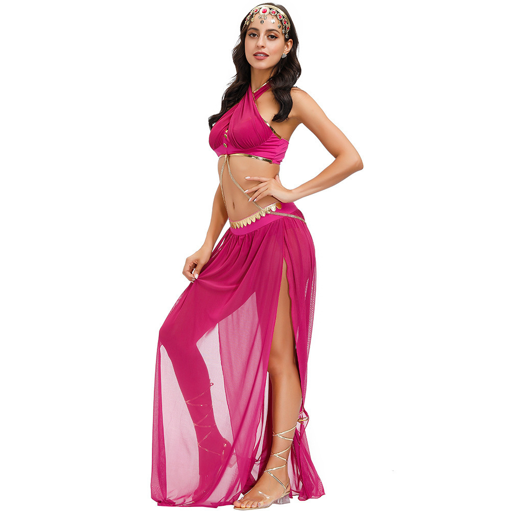 Sari Indian Style Bollywood Saree Sexy Belly Dance Costume