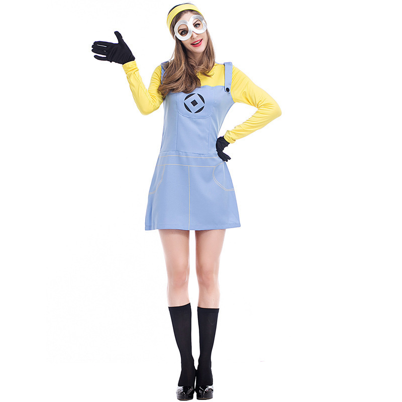 Hot Trendy Design Halloween Role-playing Clothes Cosplay Costume Cartoon Character Performance Cosplay Minion Costume