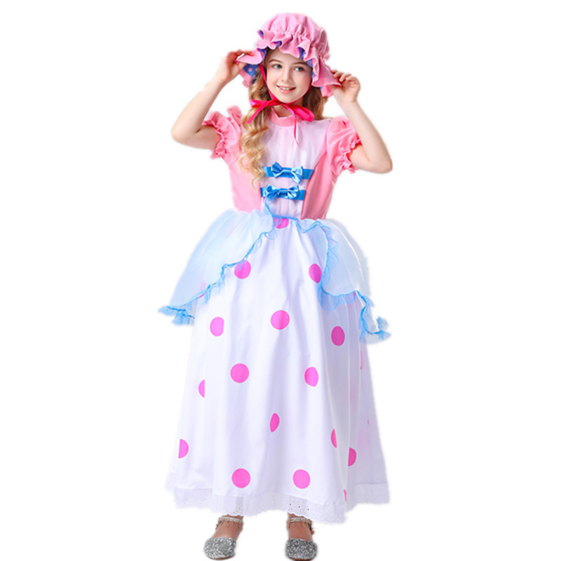 Toy Story Pink Secret Honey Pink Princess Dress Halloween Cosplay Costume For Kids