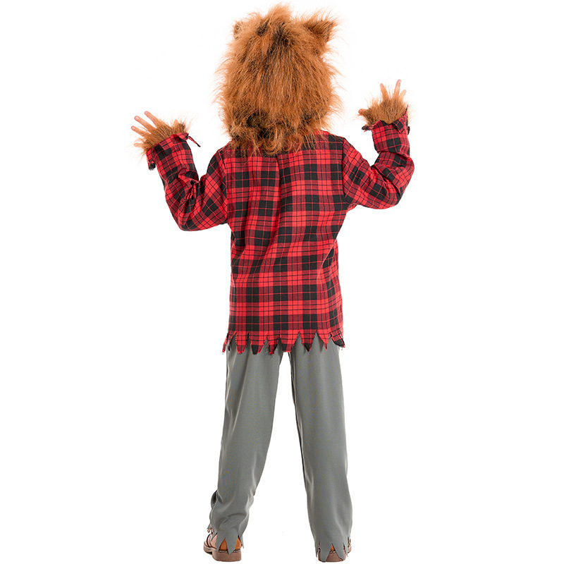 Lovely Lion Jumpsuit Halloween Party Cosplay Clothing Cos Animal Lion Costume For Children