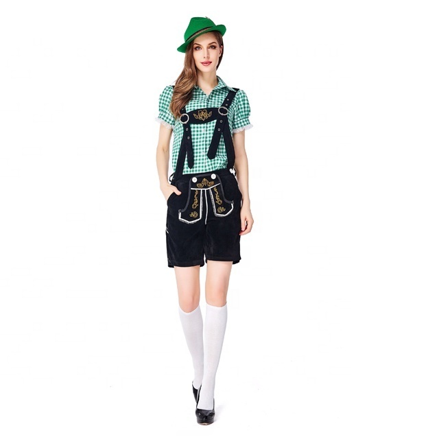 Bavarian Wench Ladies Oktoberfest German Beer Girl Waitress Fancy Dress Costume