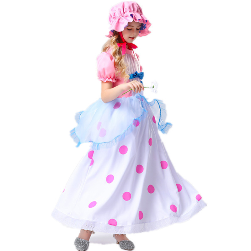 Toy Story Pink Secret Honey Pink Princess Dress Halloween Cosplay Costume For Kids