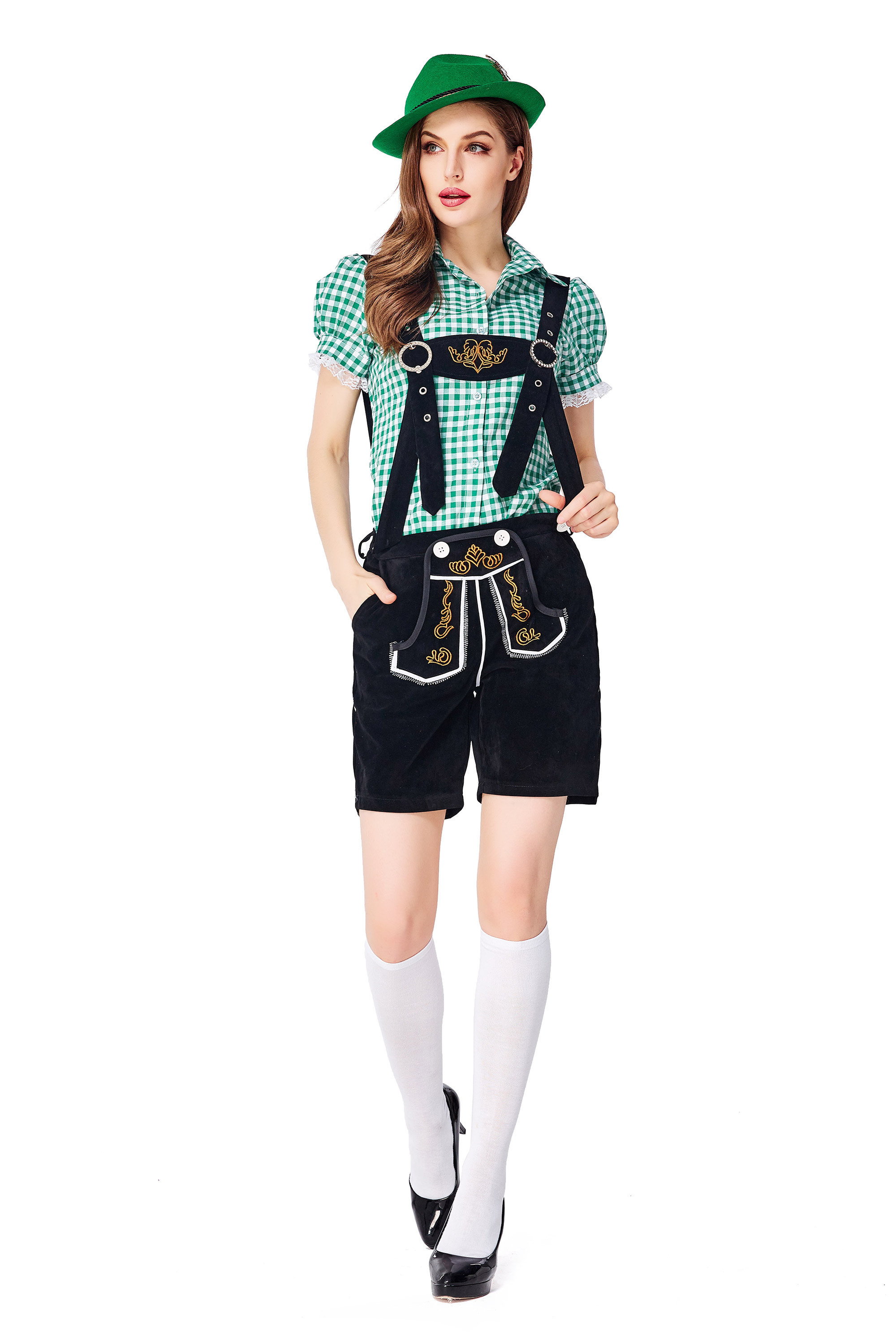 Bavarian Wench Ladies Oktoberfest German Beer Girl Waitress Fancy Dress Costume