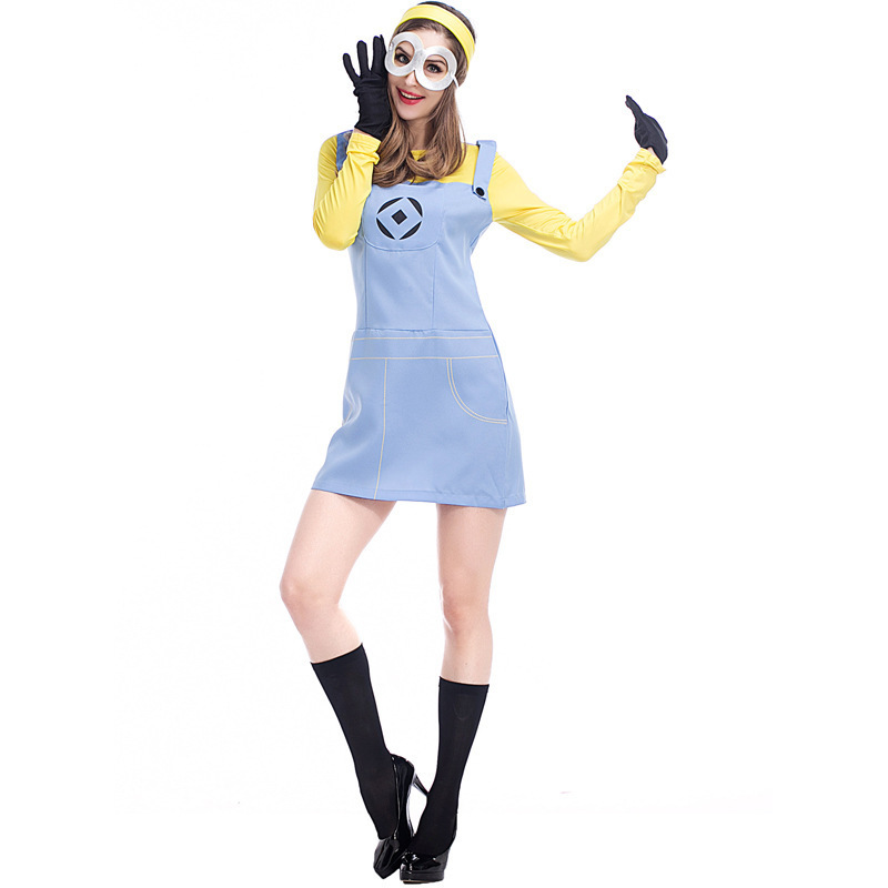 Hot Trendy Design Halloween Role-playing Clothes Cosplay Costume Cartoon Character Performance Cosplay Minion Costume