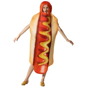 custom Adult mascot costume for carnival food funny costumes for women man hot dog beer mascots