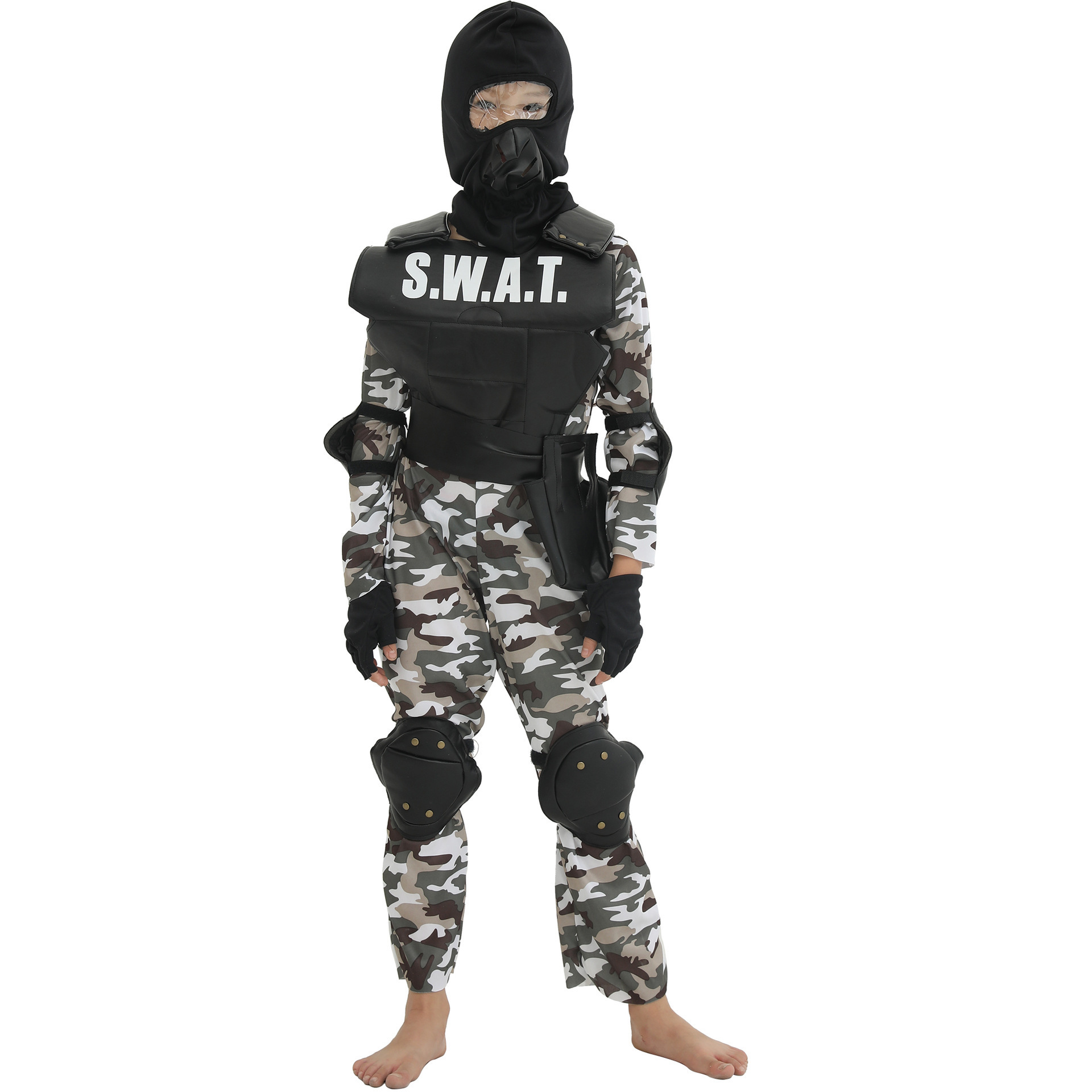 Hot Selling Children Costume SWAT Army Cosplay For Carnival Party Halloween Costumes For Kids