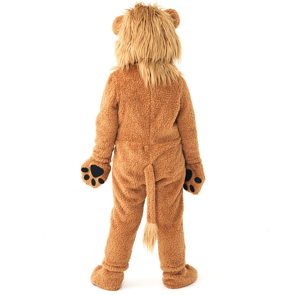 Hot Selling Funny Baby Animal Pajamas Halloween Cosplay Lion Mascot Costume For Kids