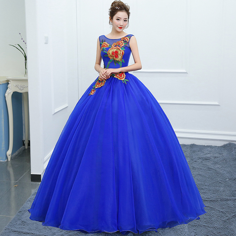 Floor Length Ball Gowns Quinceanera Dress Patterns