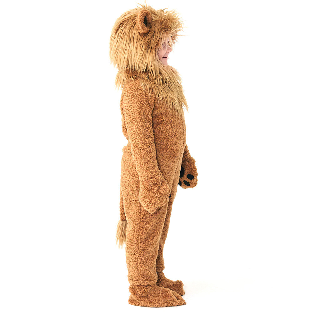 Hot Selling Funny Baby Animal Pajamas Halloween Cosplay Lion Mascot Costume For Kids