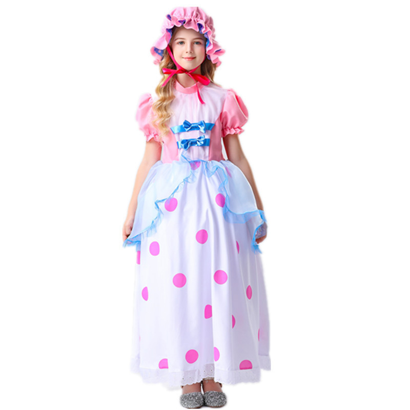 Toy Story Pink Secret Honey Pink Princess Dress Halloween Cosplay Costume For Kids