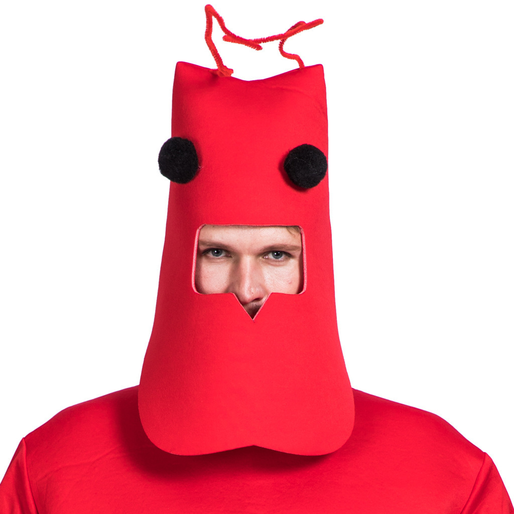 Adult Halloween Carnival Party Cosplay Uniform Red Crab Lobster Costume Crawfish Outfit