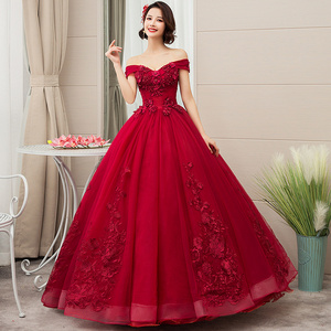 2020 New Off The Shoulder Luxury Lace Party Vintage Quinceanera Dresses 4 Colors Quinceanera Gown